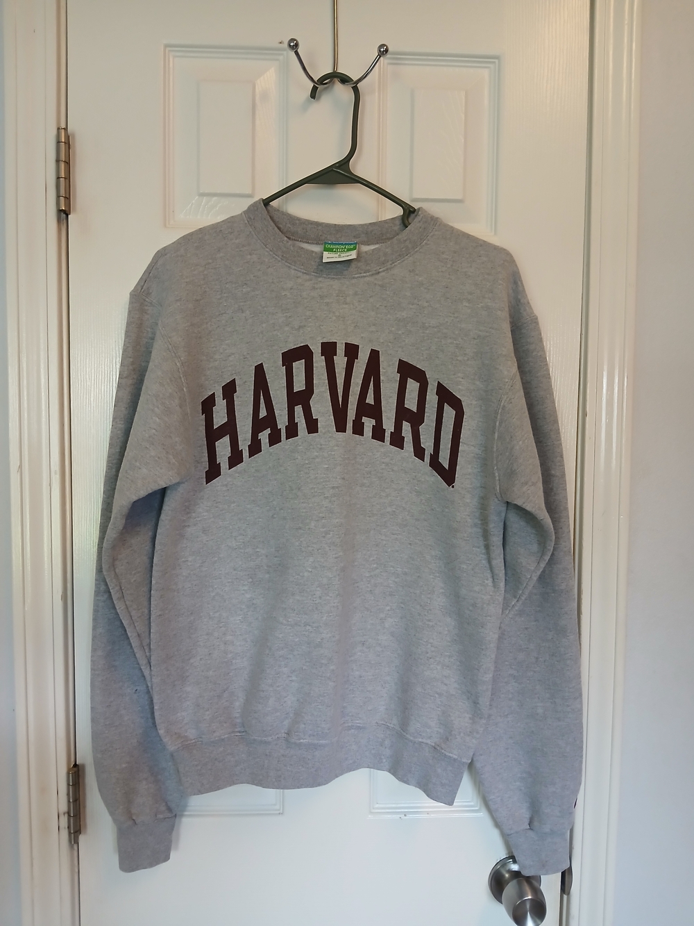 Harvard Grey Crewneck Champion Sweatshirt